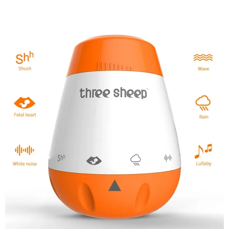 White Noise Machine Sleep - เด็กเครื่องเสียงสีขาวสมาร์ทเพลงเซ็นเซอร์เสียงทารก Bad Sleep Helper Therapy Sound