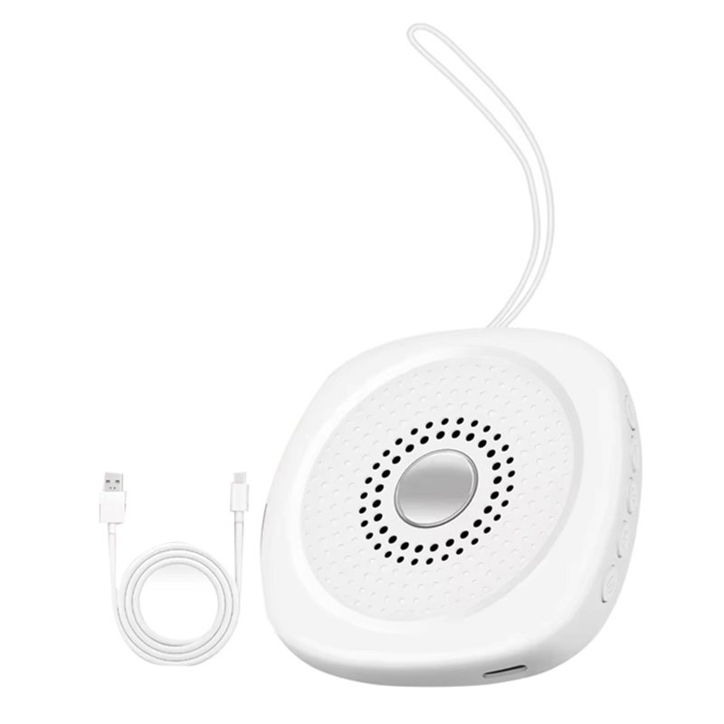 White Noise Machine Sleep - เครื่องช่วยนอนสำหรับเด็กแรกเกิด เสียงไวท์นอยซ์ ชาร์จไฟได้ สำหรับเด็กและผู้ใหญ่ ช่วยให้นอนหลับ