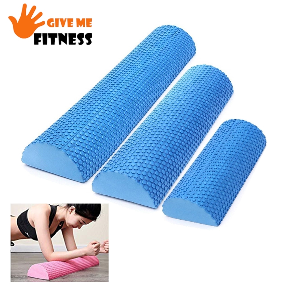 Foam Roller Trigger Point - ครึ่งรอบโยคะ EVA ความหนาแน่นสูง Fitness Balance Pad