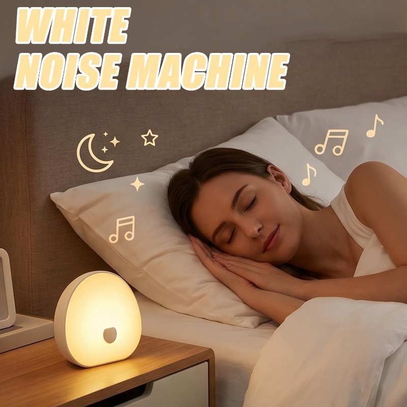 เครื่องเสียงช่วยการนอนหลับ RGB - White Noise Machine Sleep บทวิจารณ์และราคา