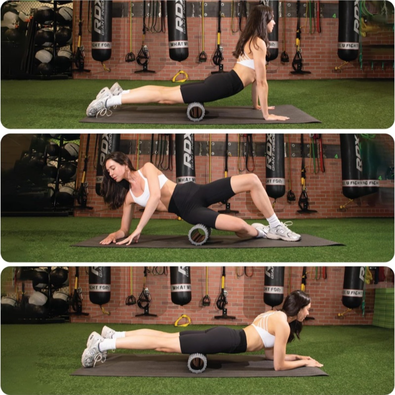 ลูกกลิ้งโฟมมีพื้นผิวสำหรับนวดก - Foam Roller Trigger Point บทวิจารณ์และราคา