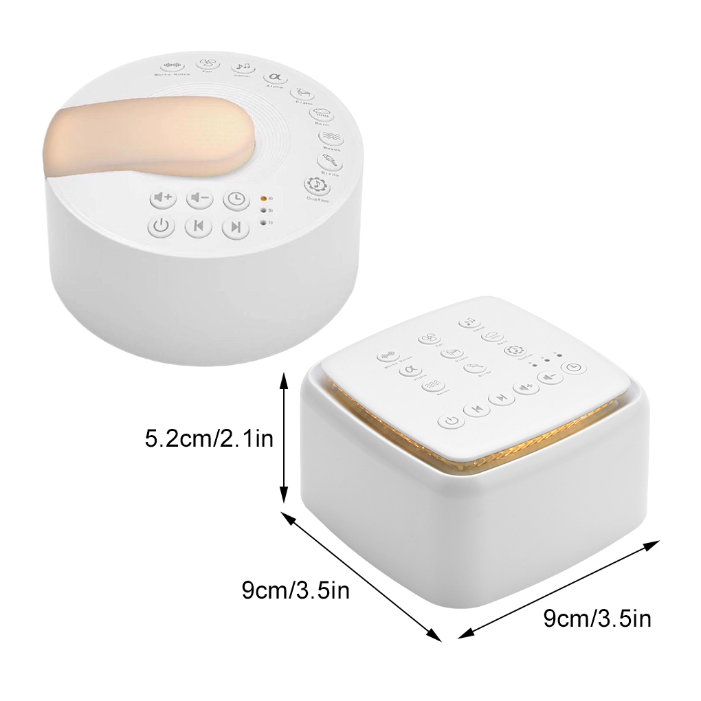 เครื่องเสียงสีขาวแบบชาร์จไฟได้ - White Noise Machine Sleep บทวิจารณ์และราคา