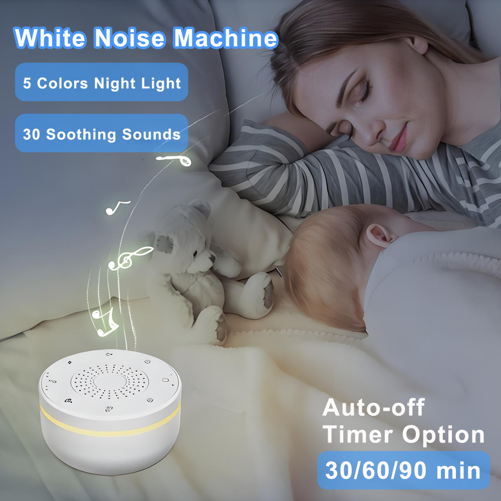 เครื่องเสียงไวท์นอยส์สำหรับเด็ - White Noise Machine Sleep บทวิจารณ์และราคา