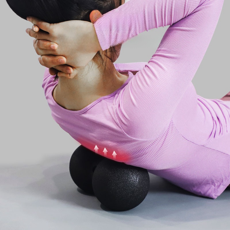 3 ชิ้นโยคะลูกกลิ้งนวดถั่วลิสงบ - Foam Roller Trigger Point บทวิจารณ์และราคา