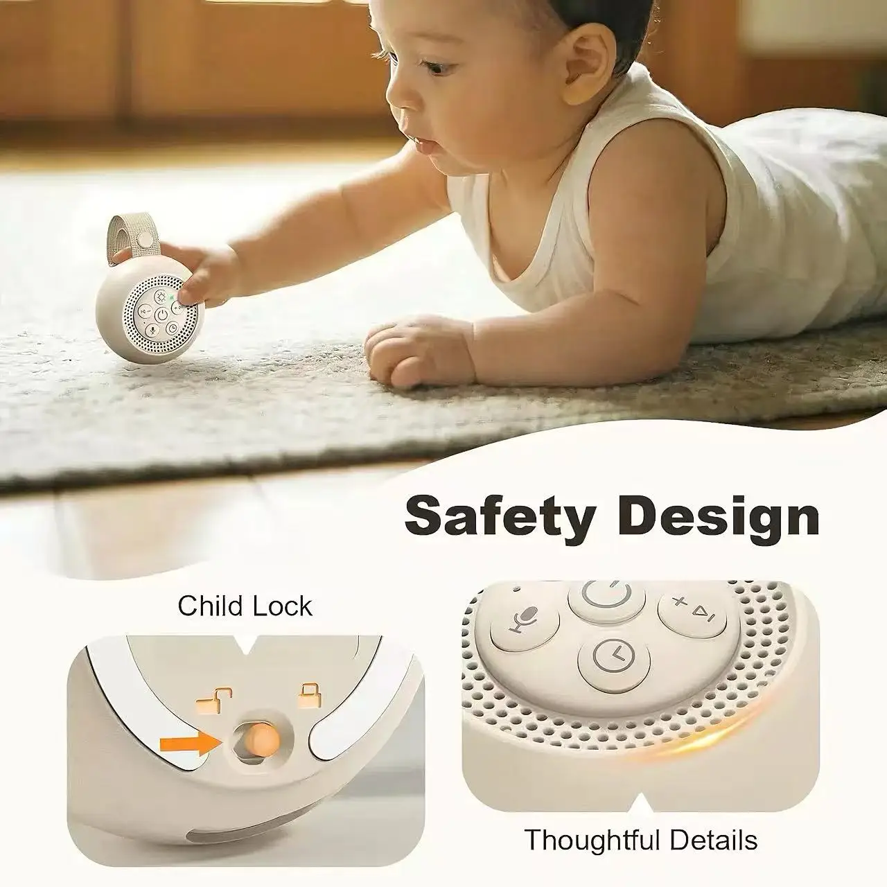 เครื่องเสียงช่วยให้เด็กหลับแบบ - White Noise Machine Sleep บทวิจารณ์และราคา